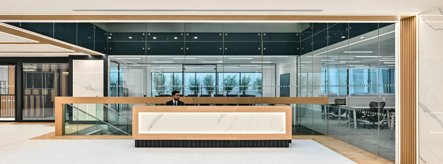 The new reception at 10 Old Bailey